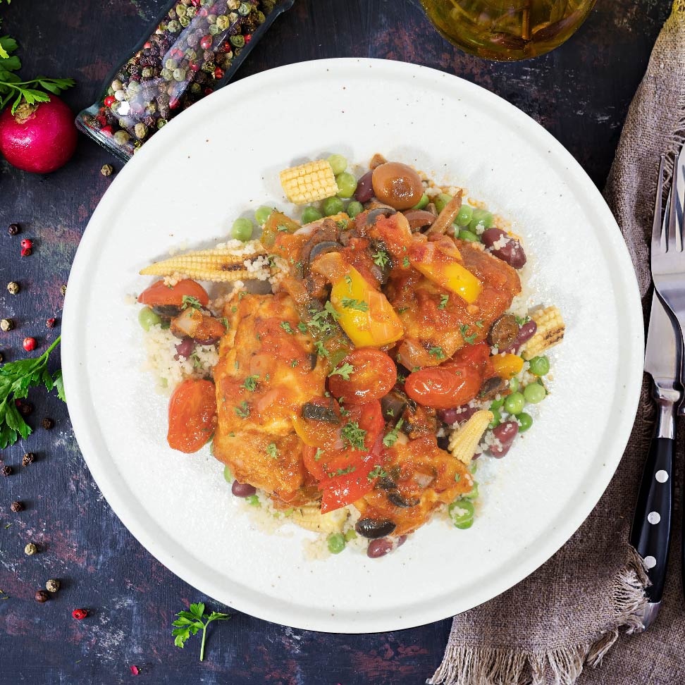 A. Herb de Provence Chicken with Couscous - 22/12/25