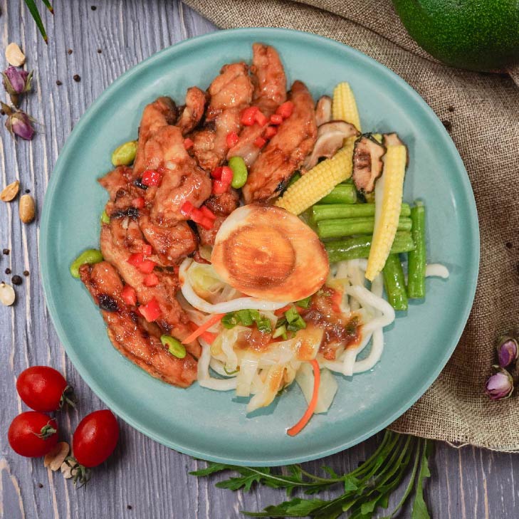 D. Three Cup Chicken with Noodles - 05/03/26