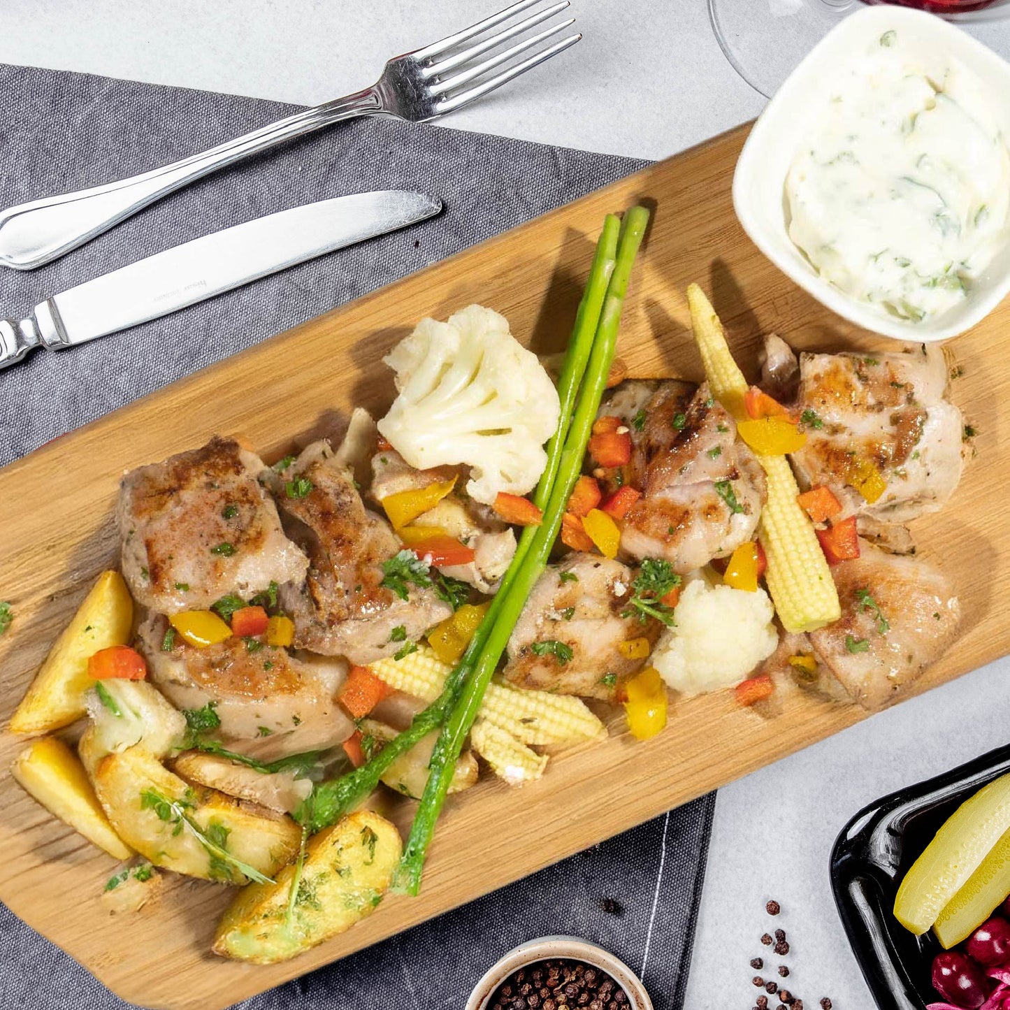 B. Chicken Souvlaki W/ Low-Fat Tzatziki Dressing And Herb Potatoes - 15/09/25