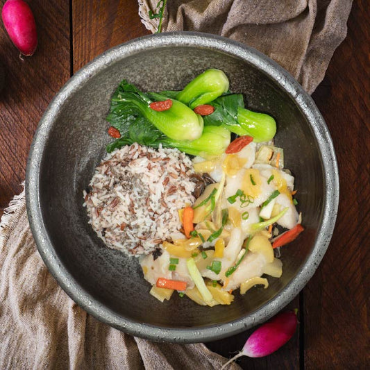 C. Stir Fry Fish Fillet In Sichuan Chillies, Pickles & Mixed Grain Rice - 06/05/25