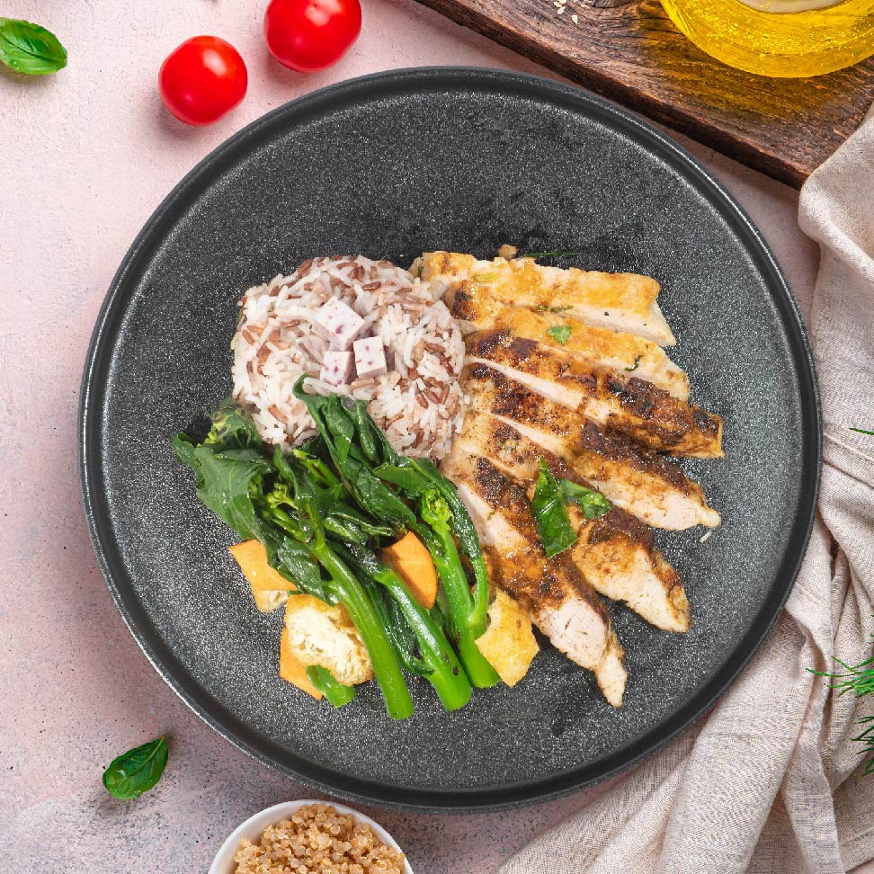 B. Malay Sambal Pork with Low GI Mix Grains - 22/12/25