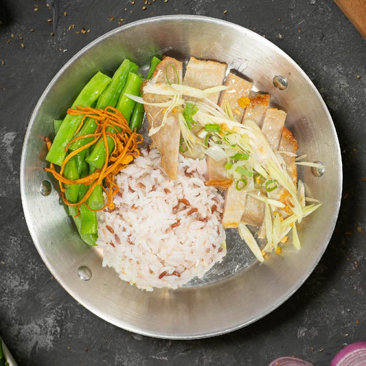 C. Grilled Pork Loin w/ Chinese Miso Sauce & Mix Grains - 13/05/25