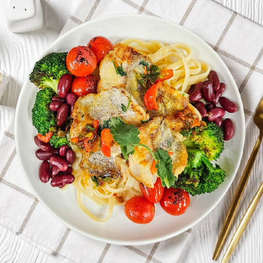 A. Grilled Snapper Fillet w/ Pasta And Salsa Verde - 14/05/25
