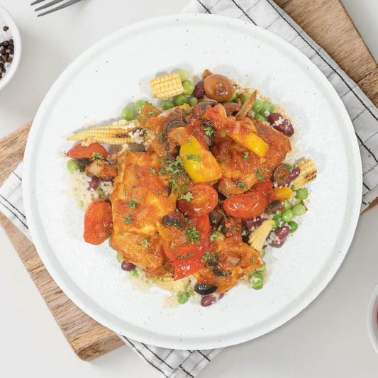 A. Spanish Seafood Paella w/ Quinoa Mix Cous Cous - 19/05/25