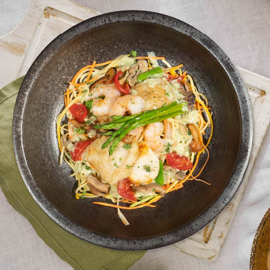 A. Seafood Linguine Low-Fat Truffle Carbonara - 27/05/25