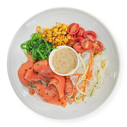 E. Smoked Salmon w/ Konjac Noodles Salad & Sesame Dressing - 27/05/25