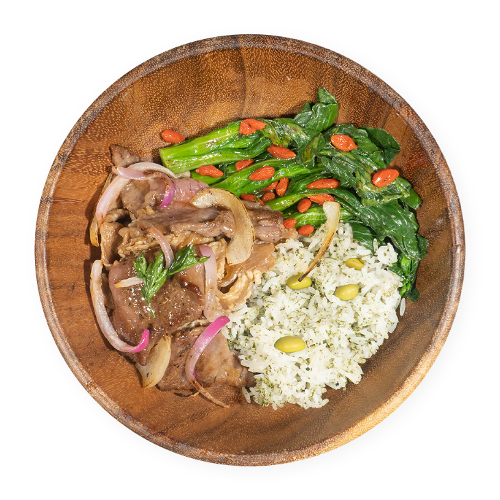 A. Healthy Japanese Beef Cheek Gyudon w/ Seaweed Pearl Rice 31/10/24