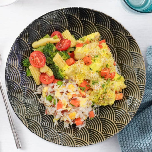 B. Portuguese Style Baked Chicken w/ Healthy Fried Rice - 20/08/25