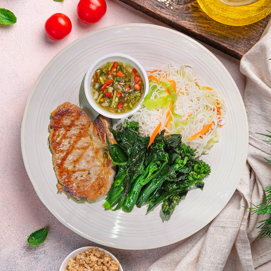 C. Vietnamese Lean Pork Loin Strifry Noodles W/ Seasonal Vegetables - 25/08/25